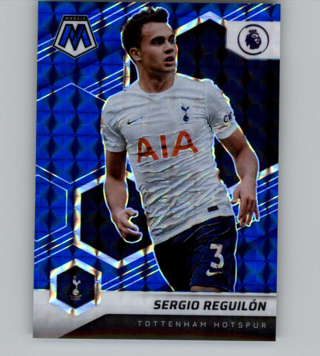 Sergio Reguilón 2021 Panini Mosaic Blue Mosaic Prizm /99