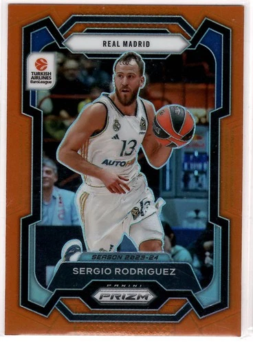 Sergio Rodriguez 2024 Panini Prizm Orange /49