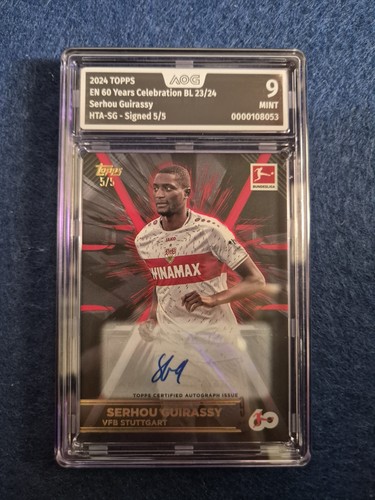 Serhou Guirassy 2023 Topps Bundesliga /5