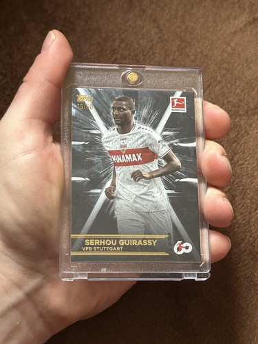 Serhou Guirassy 2023 Topps Bundesliga 60 ans 1/1