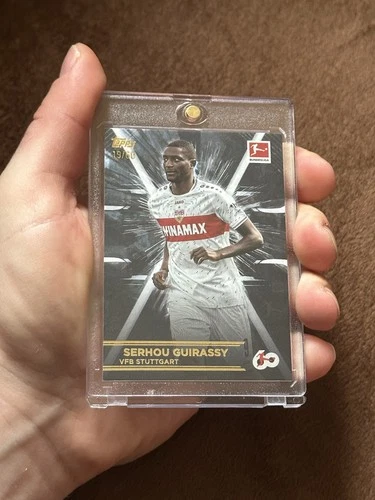 Serhou Guirassy 2023 Topps Bundesliga 60 años 1/1