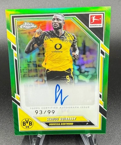 Serhou Guirassy 2025 Topps Bundesliga Chrome /99