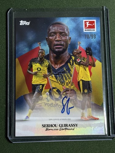 Serhou Guirassy 2025 Topps Bundesliga International Stars /99