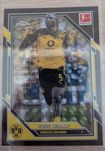Serhou Guirassy 2025 Topps Chrome /10