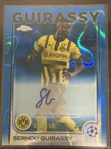Serhou Guirassy 2024 Topps Chrome /150
