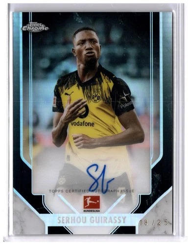 Serhou Guirassy 2025 Topps Chrome /25