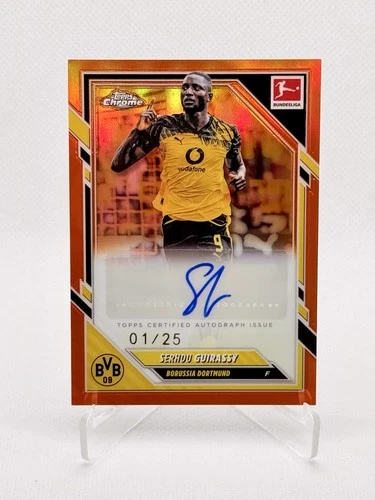 Serhou Guirassy 2025 Topps Chrome /25