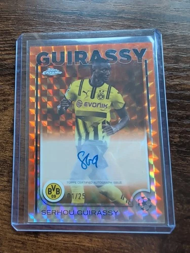 Serhou Guirassy 2023 Topps Chrome /25