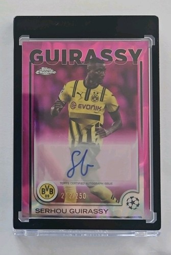 Serhou Guirassy 2025 Topps Chrome /250