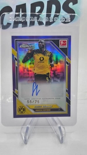 Serhou Guirassy 2025 Topps Chrome /75