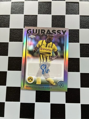 Serhou Guirassy 2024 Topps Chrome