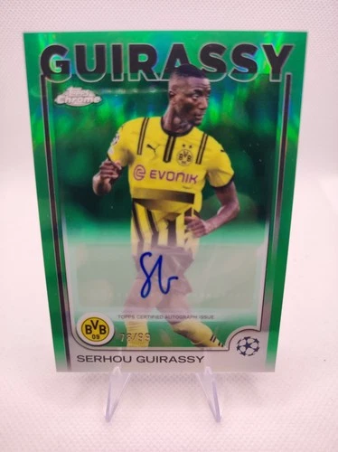 Serhou Guirassy 2024 Topps Chrome /99