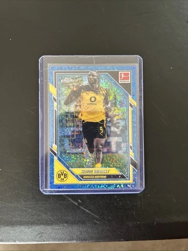 Serhou Guirassy 2025 Topps Chrome Blue /150
