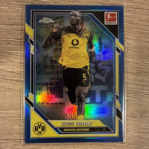 Serhou Guirassy 2025 Topps Chrome Bundesliga /150