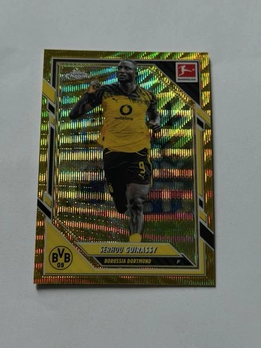 Serhou Guirassy 2025 Topps Chrome Bundesliga /50