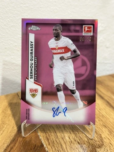 Serhou Guirassy 2023 Topps Chrome Bundesliga /75