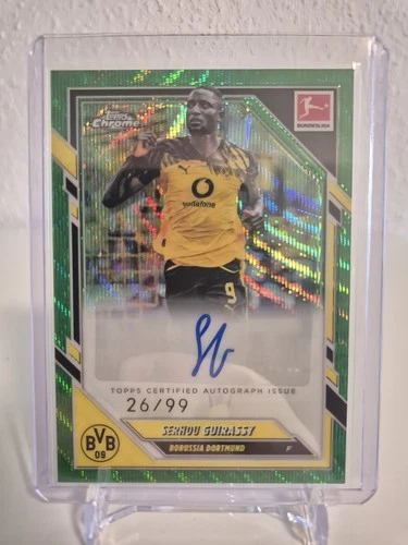 Serhou Guirassy 2025 Topps Chrome Bundesliga /99