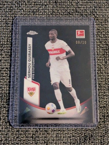 Serhou Guirassy 2024 Topps Chrome Bundesliga Sapphire /10