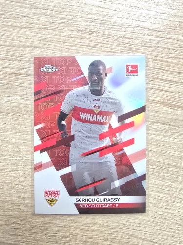 Serhou Guirassy 2023 Topps Chrome Bundesliga XI-10