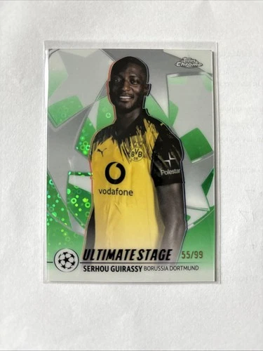 Serhou Guirassy 2026 Topps Chrome Green /99