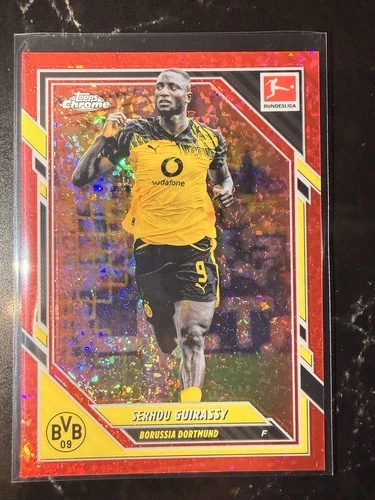 Serhou Guirassy 2025 Topps Chrome Red /5