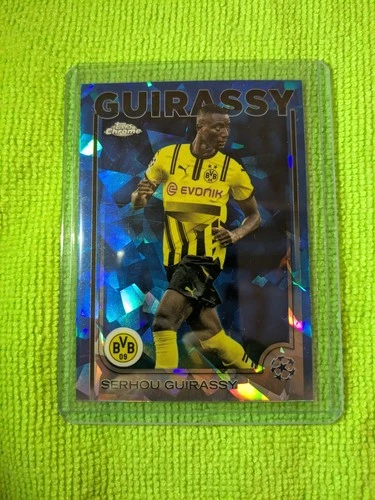 Serhou Guirassy 2024 Topps Chrome Sapphire