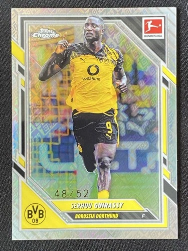 Serhou Guirassy 2026 Topps Chrome ToppsFractor /52