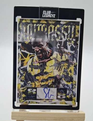 Serhou Guirassy 2025 Panini Club Legacyz Hyperwave /100