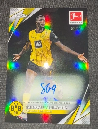 Serhou Guirassy 2024 Topps Cromo /10
