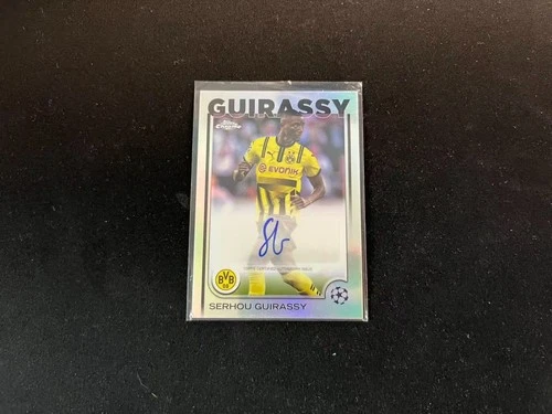 Serhou Guirassy 2024 Topps Cromo Fútbol UEFA Plata