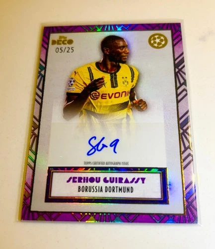 Serhou Guirassy 2024 Topps Deco /25