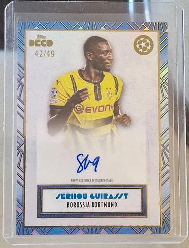 Serhou Guirassy 2024 Topps Deco /49