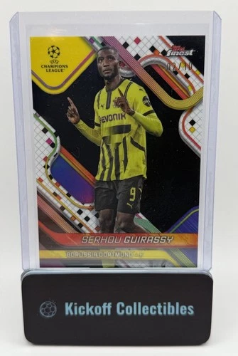 Serhou Guirassy 2025 Topps Finest Black /10