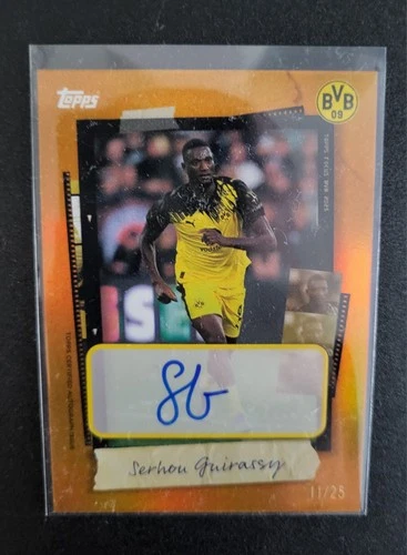 Serhou Guirassy 2025 Topps Focus 11/25