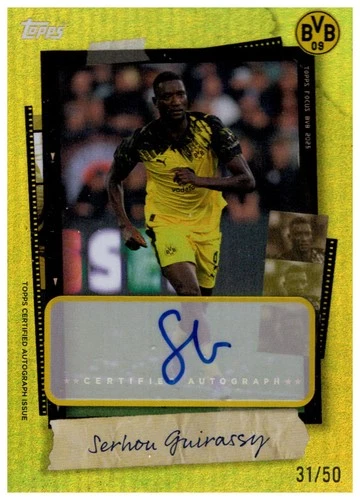 Serhou Guirassy 2025 Topps Focus /50
