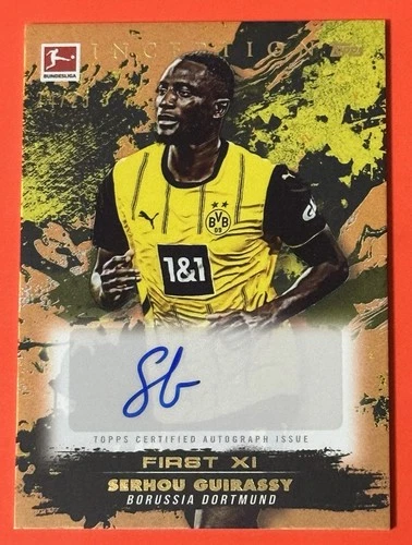 Serhou Guirassy 2024 Topps Inception /25