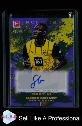 Serhou Guirassy 2025 Topps Inception 46/49