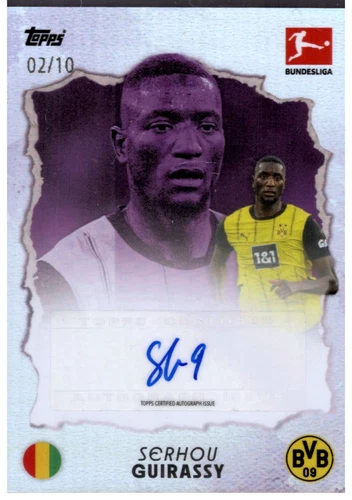 Serhou Guirassy 2024 Topps International Stars /10