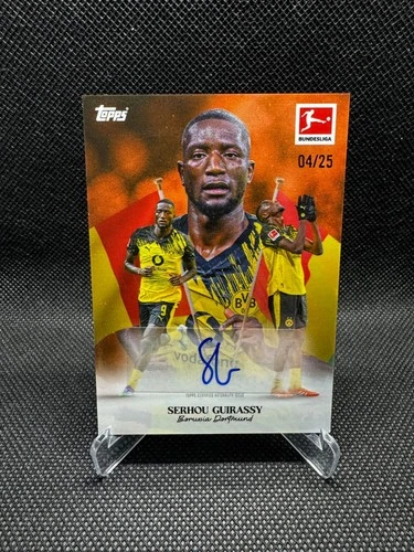 Serhou Guirassy 2025 Topps International Stars /25