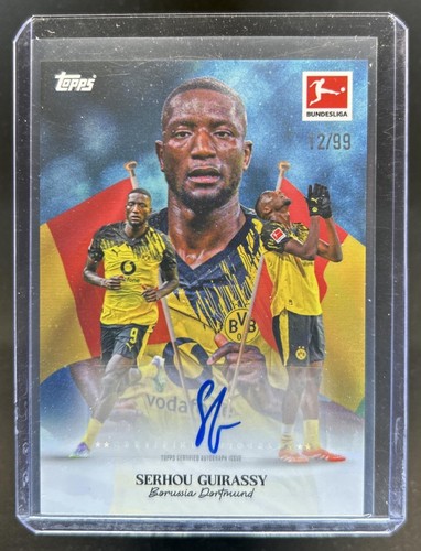 Serhou Guirassy 2026 Topps International Stars Blue /99