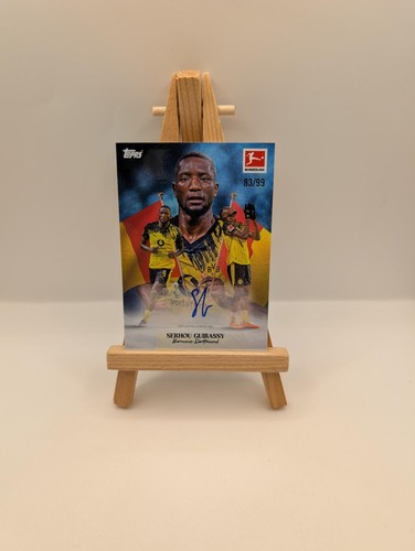Serhou Guirassy 2025 Topps International Stars Bundesliga Blue /99