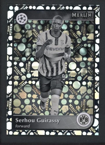Serhou Guirassy 2025 Topps Merlin Chrome 23/35