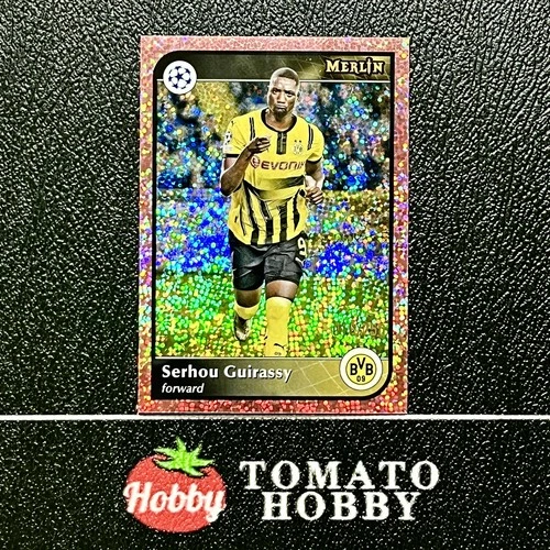 Serhou Guirassy 2024 Topps Merlin Chrome Rose Gold Speckle /250