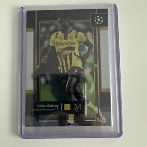Serhou Guirassy 2024 Topps Museum Collection Gold /50