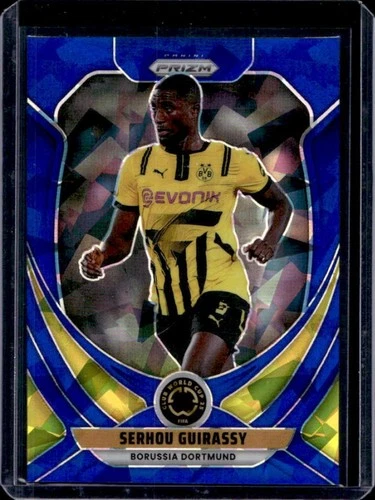 Serhou Guirassy 2025 Panini Prizm Blue Ice /175