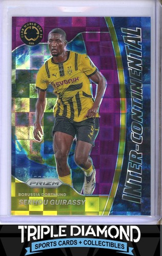 Serhou Guirassy 2025 Panini Prizm Club World Cup Purple Pandora /49