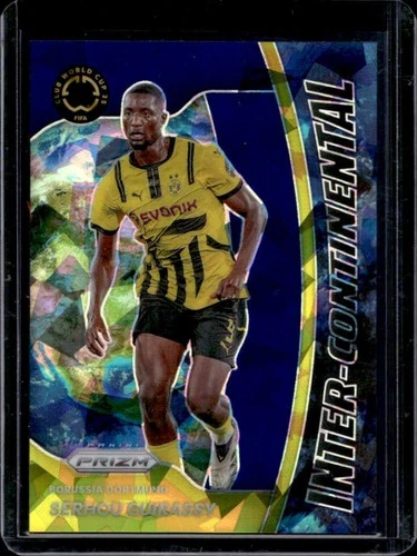 Serhou Guirassy 2025 Panini Prizm FIFA Club World Cup Blue Ice /99