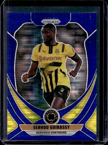 Serhou Guirassy 2025 Panini Prizm FIFA Club World Cup Blue Pulsar /275