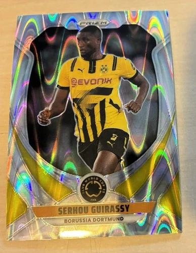 Serhou Guirassy 2025 Panini Prizm FIFA Club World Cup Seismic Prizm