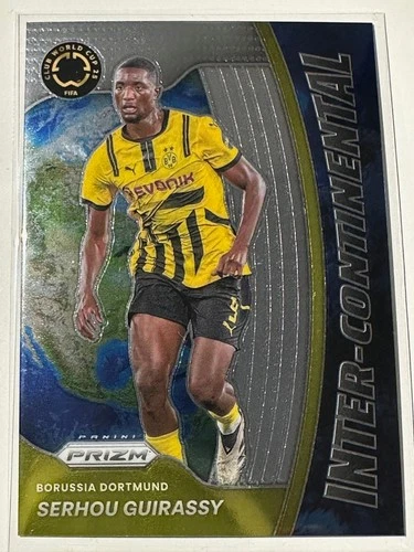 Serhou Guirassy 2025 Panini Prizm FIFA Inter-Continental
